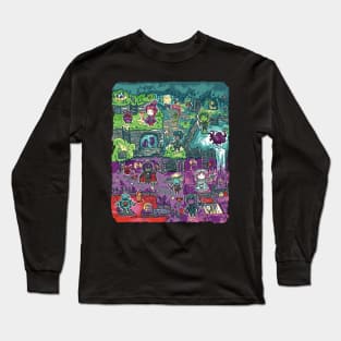 Video game level detailed RPG Long Sleeve T-Shirt